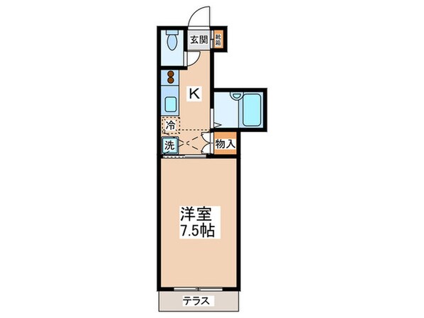 エスポワールの物件間取画像